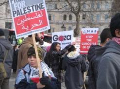 Gaza protest London 2009